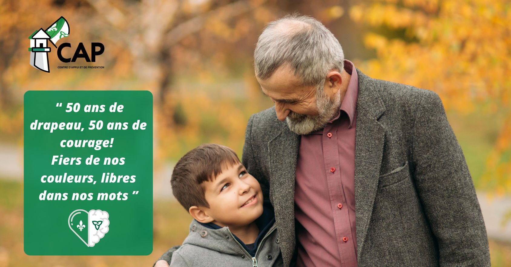 Un père et son enfant