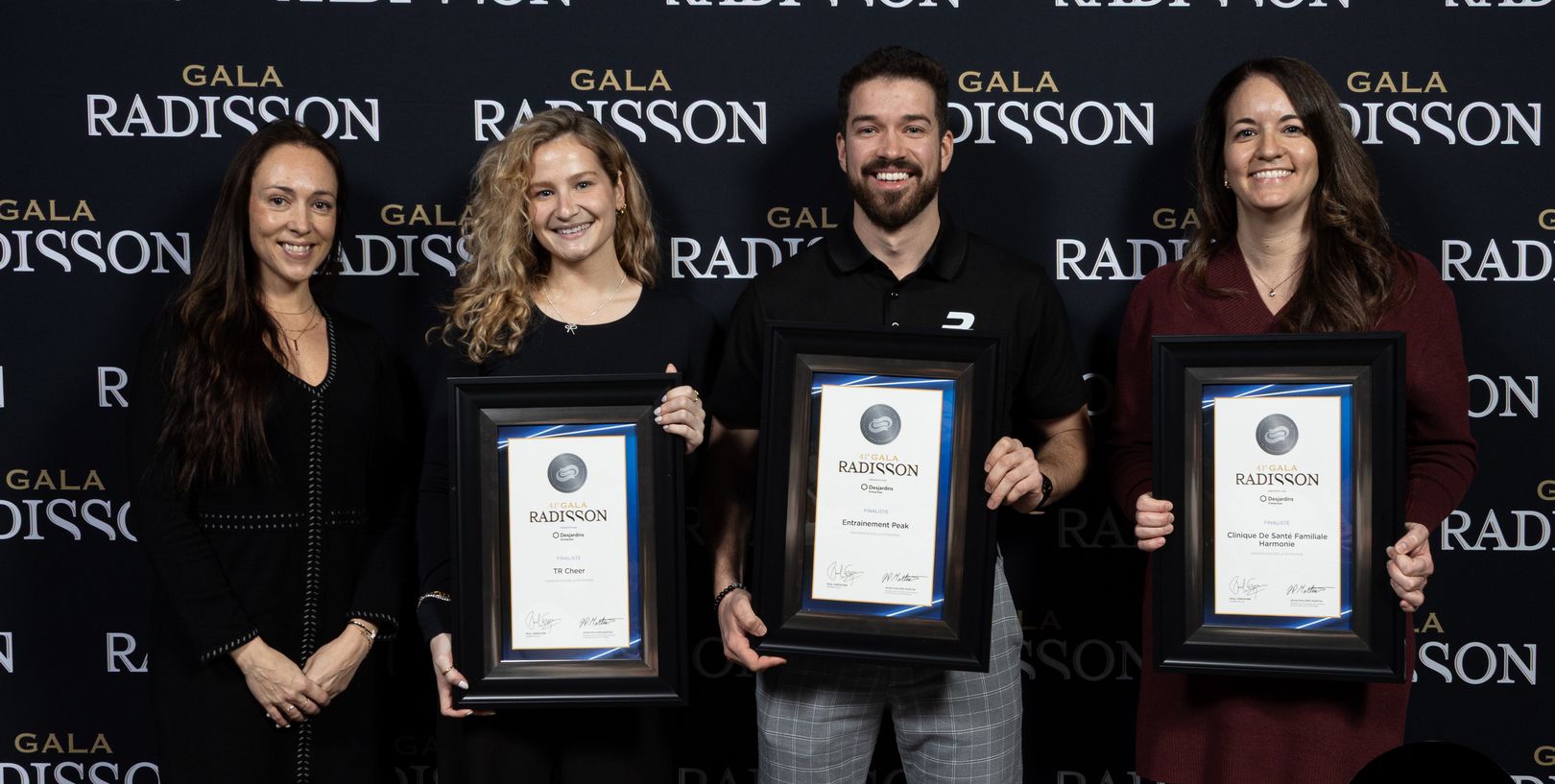 Lauréats Radisson Nouvelle entreprise