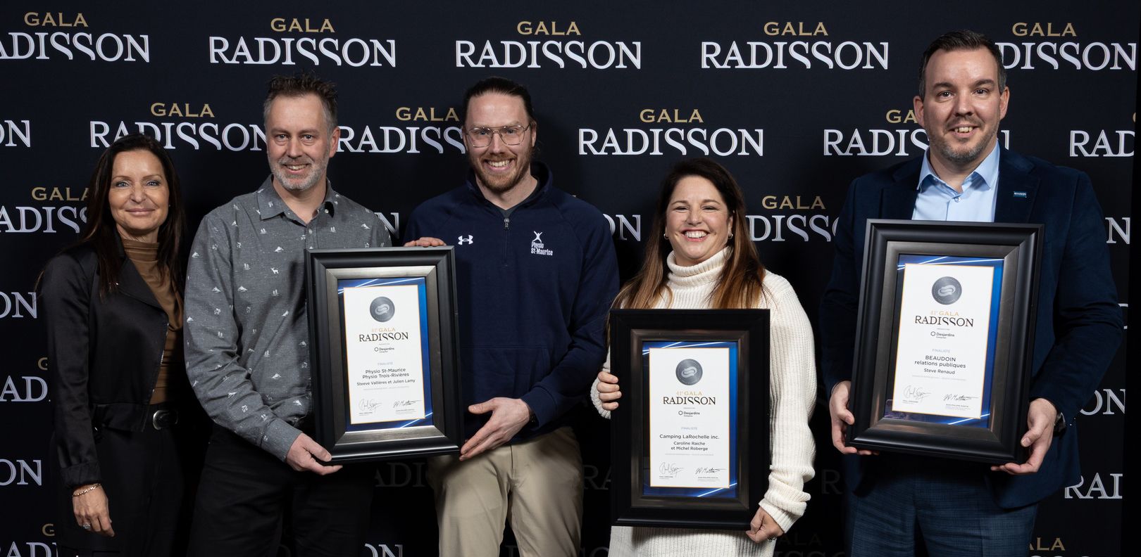 Lauréats Radisson Repreneuriat – relève d’entreprise