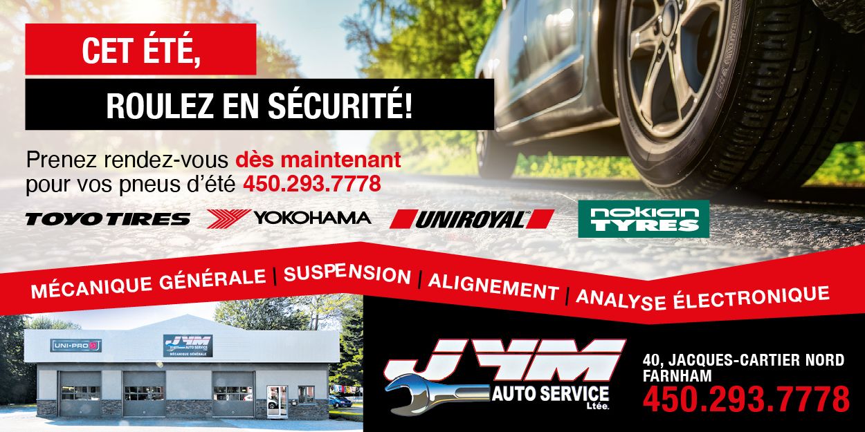 Publicité JYM Auto service