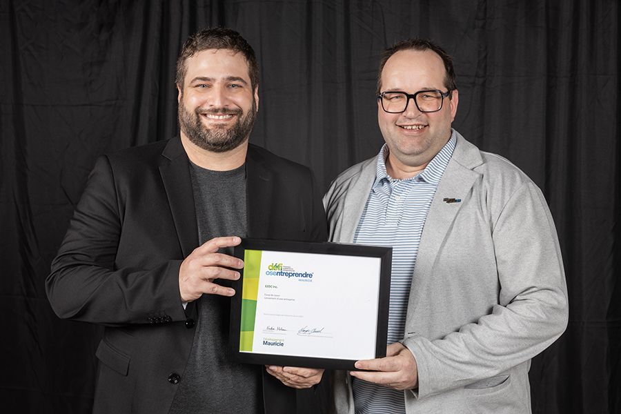 Prix coup de cœur Lancement d’une entreprise, Daniel Beauséjour (EZDC Inc.)