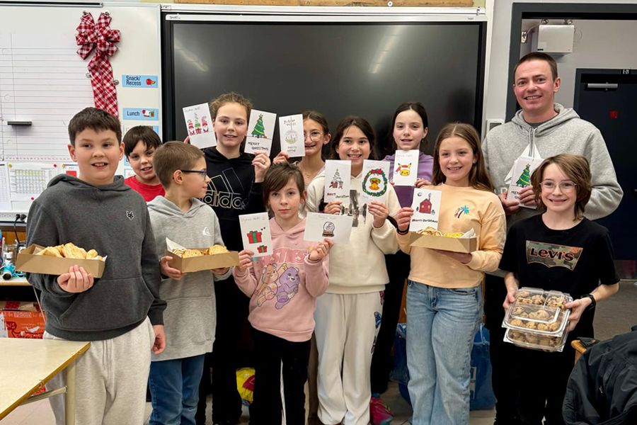 Primaire 3e cycle, Les mots de Noël du bonheur; un sourire à la fois - 2e place