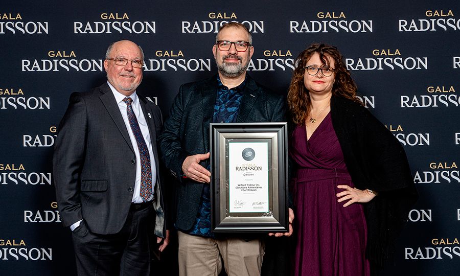 Dany Willard, PDG et Justine Prud’homme, chef gestionnaire.