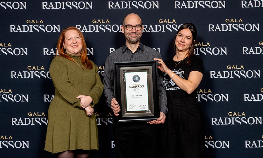 Sylvain Longpré, directeur de production et Catherine Thériault, directrice de l’administration.