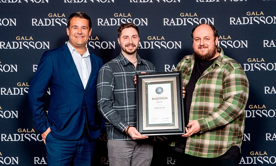 Mikee Gervais, v.-p. et Philippe Gignac, fondateur et PDG.