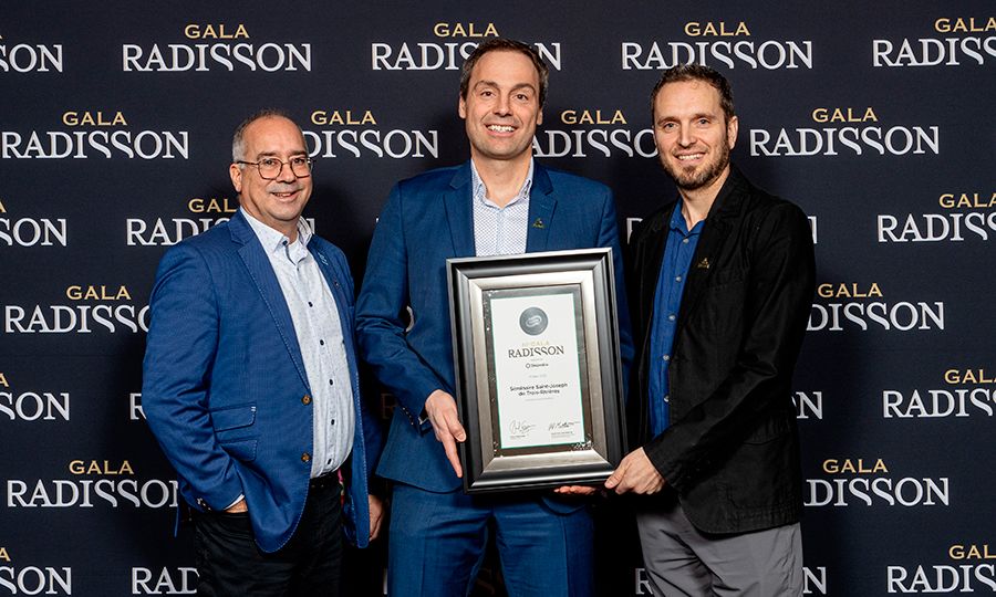 Dany Dallaire, directeur général et Vincent Gauthier, responsable des communications.