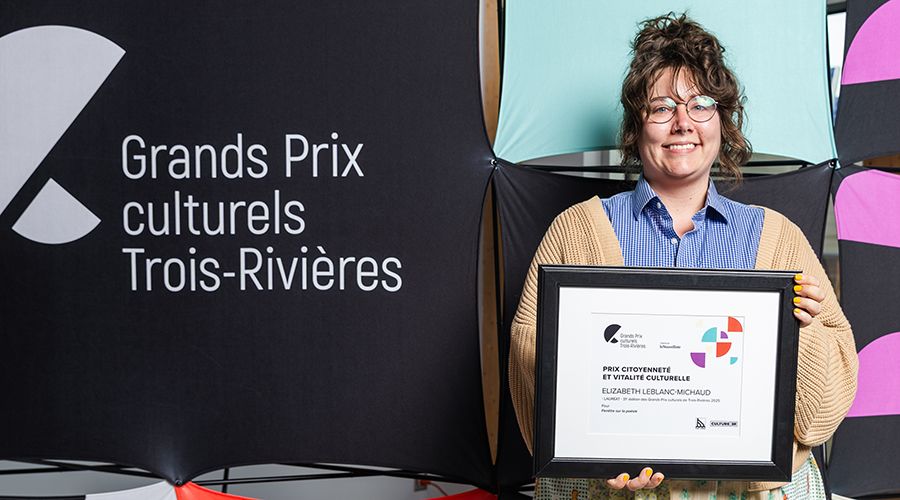 Elizabeth Leblanc-Michaud pour le projet Fenêtre sur la poésie