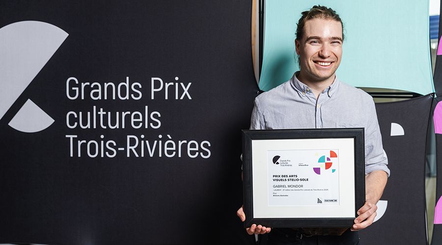 Gabriel Mondor pour le projet Brûlures Abstraites