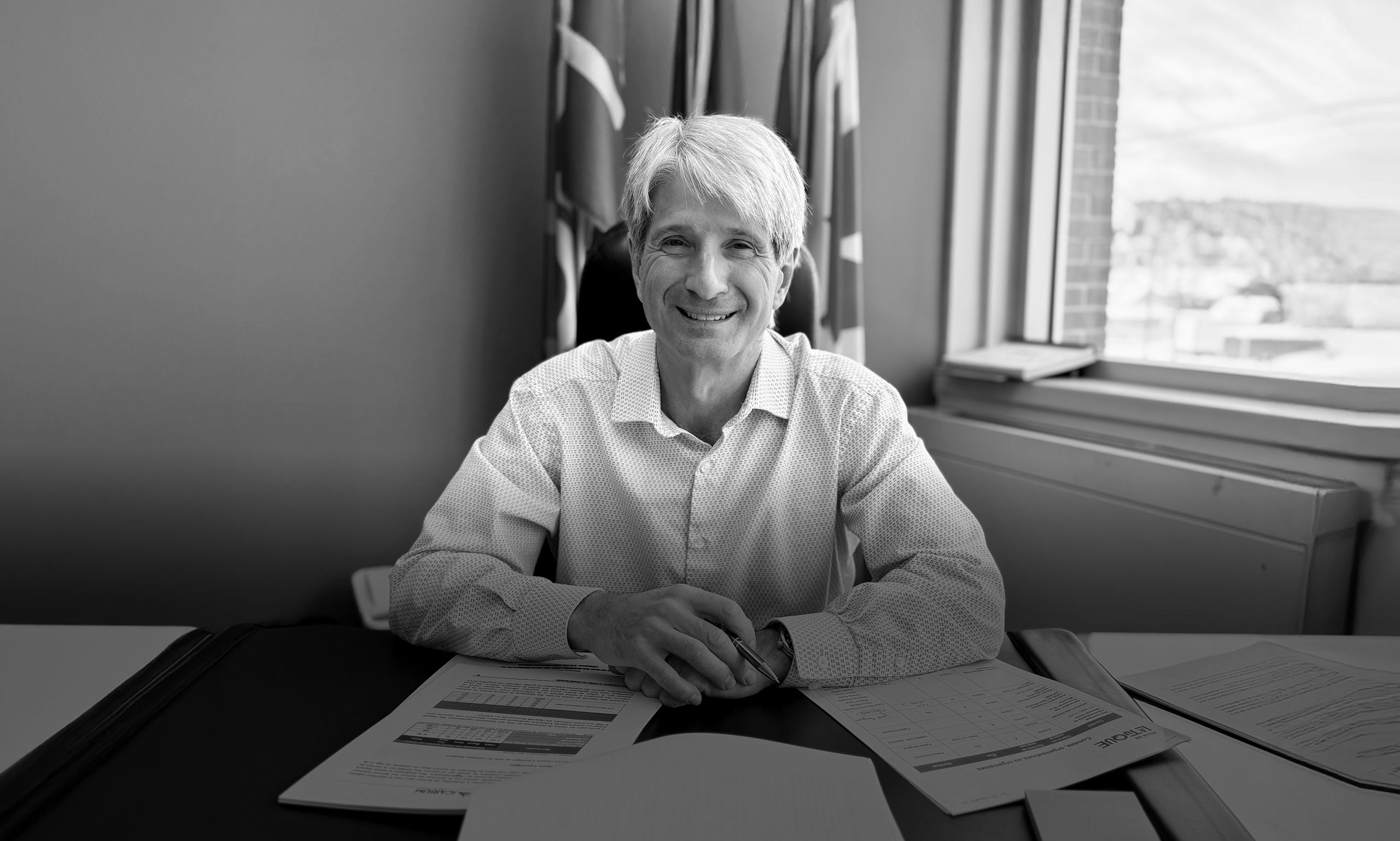 Pierre Pascarar, maire de La Tuque