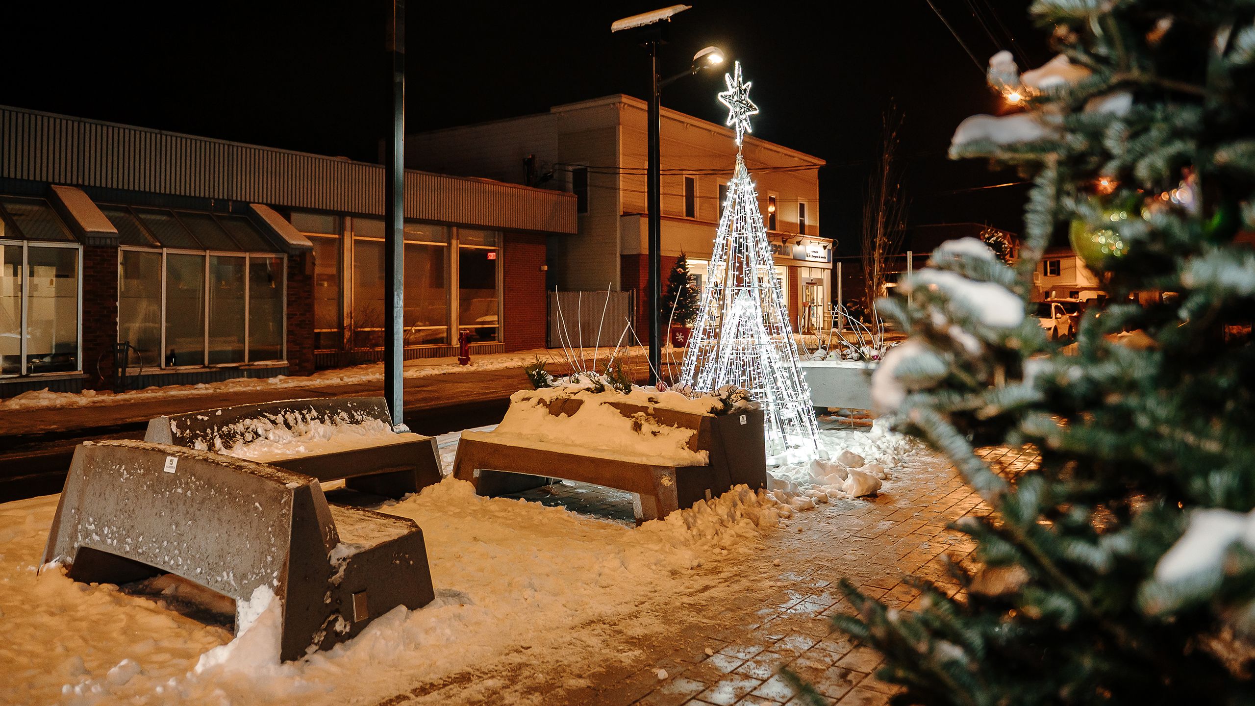 Placette publique centre-ville