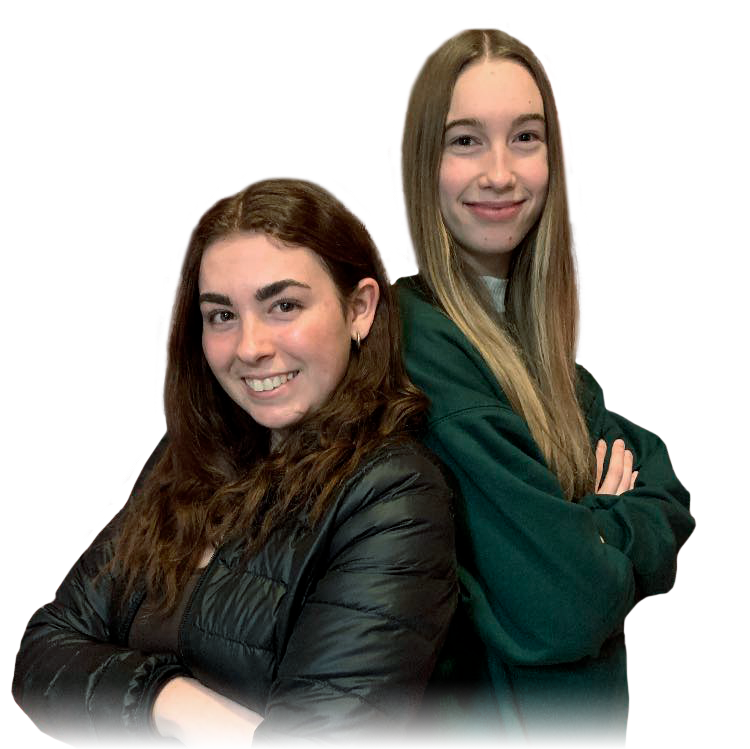 Les animatrices Alicia Giroux et Éliane Bernier