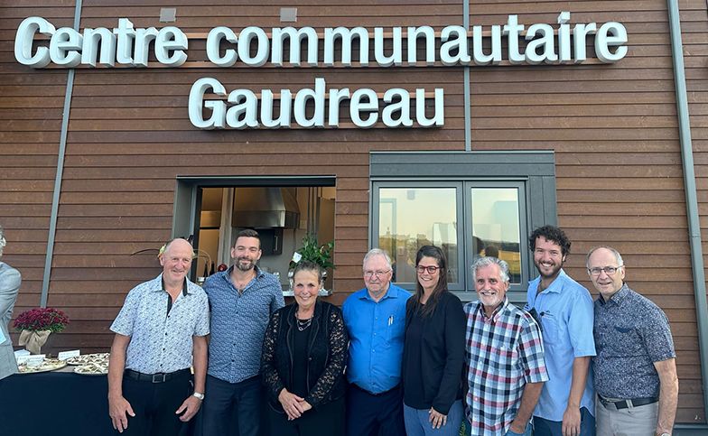 Inauguration du centre communautaire le 5 septembre 2024.