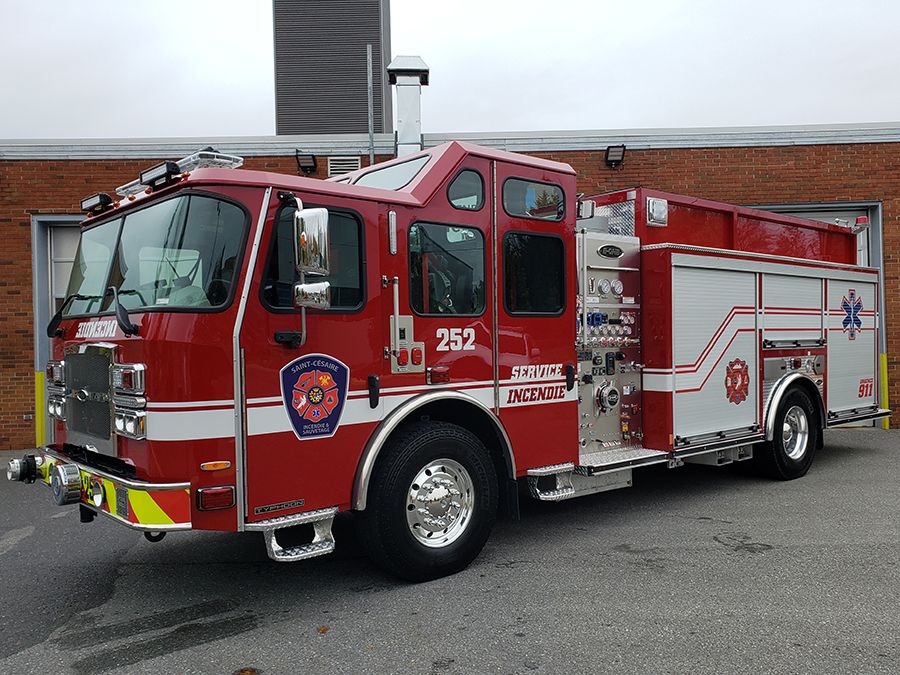 Camion de pompiers