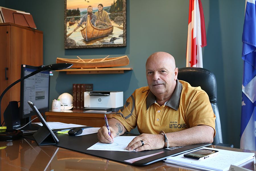 Photo du maire de La Tuque, Luc Martel
